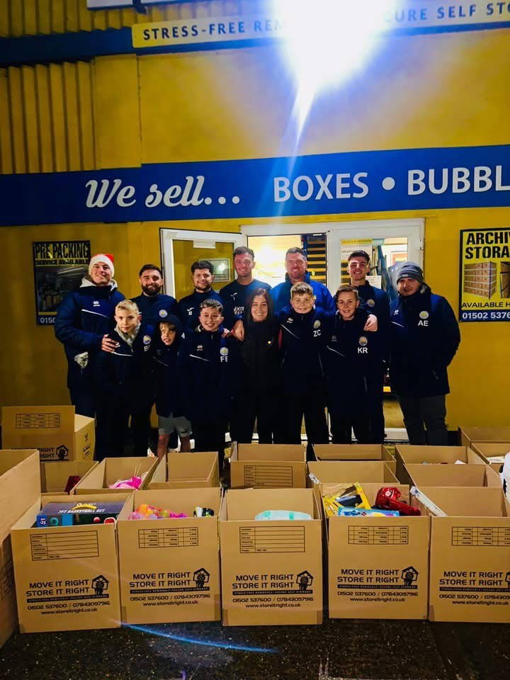 Donation collection for the fill-a-unit campaign