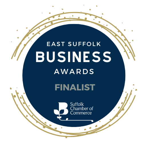 Suffolk Chamber of Commerce Business Awards finalist badge